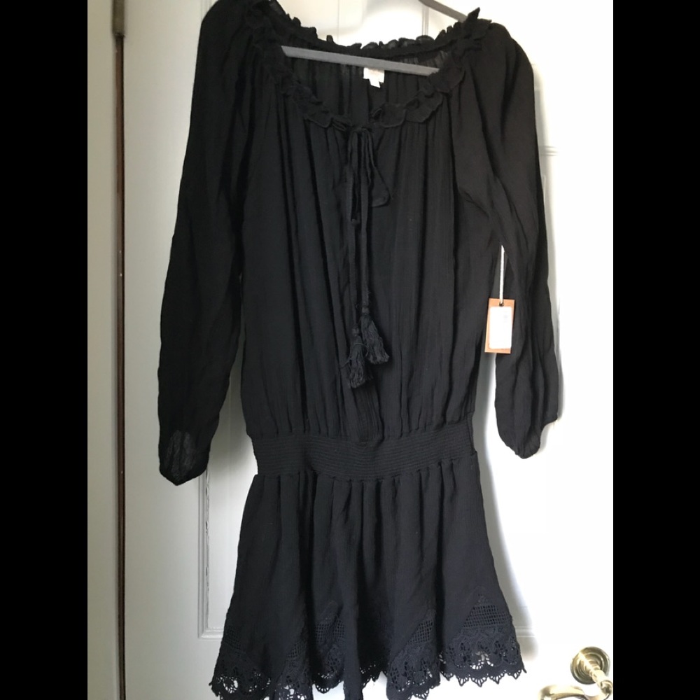 Sur Gypsy Black gauzey dress